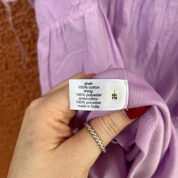 NWT Women's Lane Bryant Perfect Flutter Sleeve Dress W Eyelet Lace Sz 26 - Picture 9 of 10